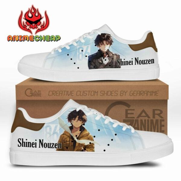 86 Eighty Six Shinei Nouzen Skate Shoes Custom Anime Sneakers 1
