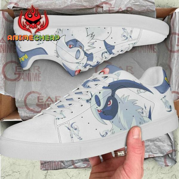 Absol Skate Shoes Pokemon Custom Anime Sneakers SK11 3