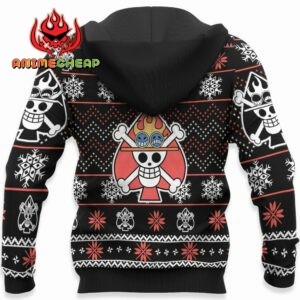 Ace Spade Pirates Ugly Christmas Sweater Custom Anime One Piece XS12 8