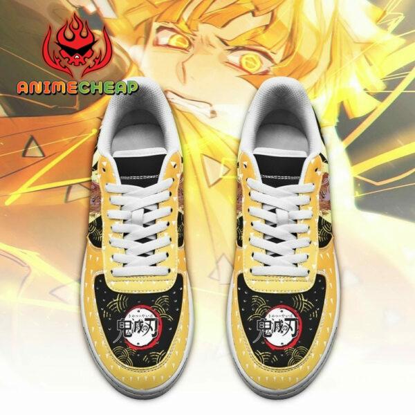 Agatsuma Zenitsu Air Shoes Custom Demon Slayer Anime Sneakers 2