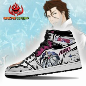 Aizen Bleach Anime Shoes Fan Gift Idea MN05 5