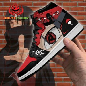 Akatsuki Itachi Sharingan Shoes Custom Naruto Anime Sneakers 7