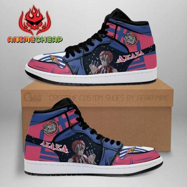 Akaza Shoes Custom Anime Demon Slayer Sneakers 1
