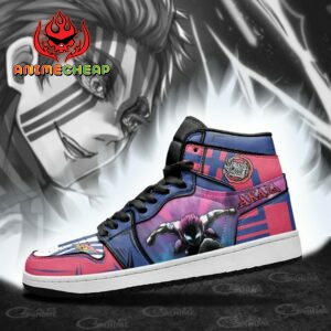 Akaza Shoes Custom Anime Mugen Train Demon Slayer Sneakers 7