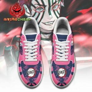 Akaza Shoes Custom Demon Slayer Anime Sneakers Fan PT05 4