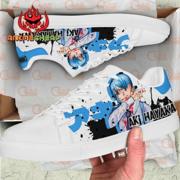 Aki Hayakawa Skate Shoes Custom Chainsaw Man Anime Sneakers 2