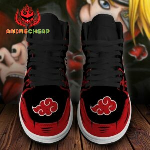 Akatsuki Deidara Shoes Custom Hand Jutsu Sign Naruto Anime Sneakers 7