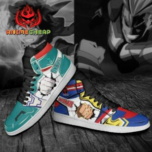 All Might and Deku Shoes Custom One For All My Hero Academia Sneakers 6