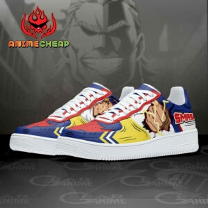 All Might One For All Air Shoes Custom Anime My Hero Academia Sneakers 5