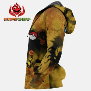 Ampharos Hoodie Custom Pokemon Anime Merch Clothes Tie Dye Style 11