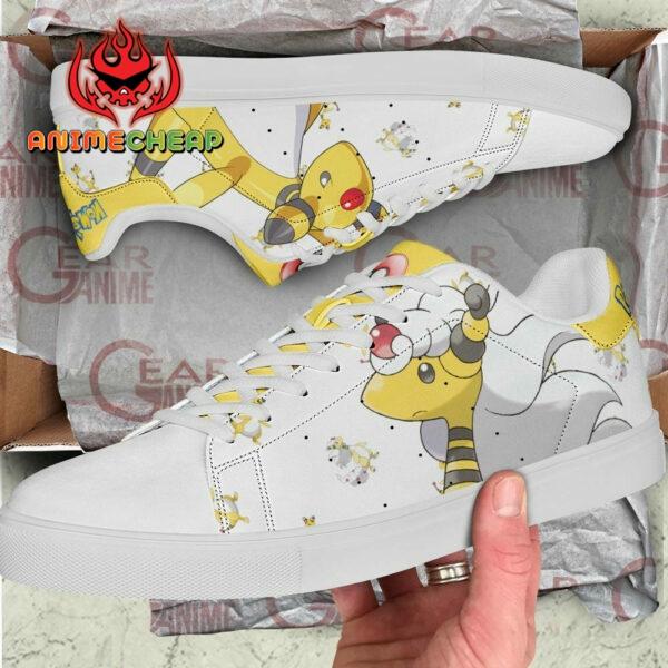 Ampharos Skate Shoes Pokemon Custom Anime Sneakers SK11 2