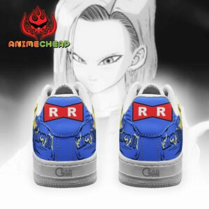 Android 18 Air Shoes Custom Anime Dragon Ball Sneakers 7