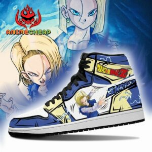 Android 18 Shoes Custom Anime Dragon Ball Sneakers 5