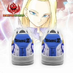 Android 18 Shoes Custom Dragon Ball Anime Sneakers Fan Gift PT05 5