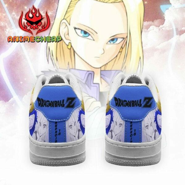 Android 18 Shoes Custom Dragon Ball Anime Sneakers Fan Gift PT05 3