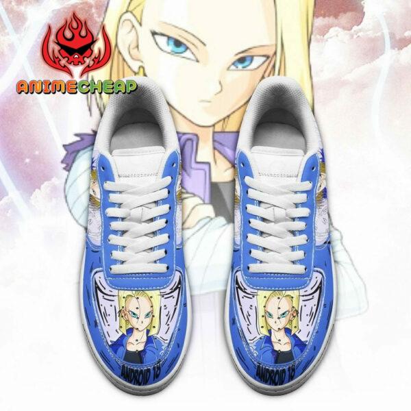Android 18 Shoes Custom Dragon Ball Anime Sneakers Fan Gift PT05 2