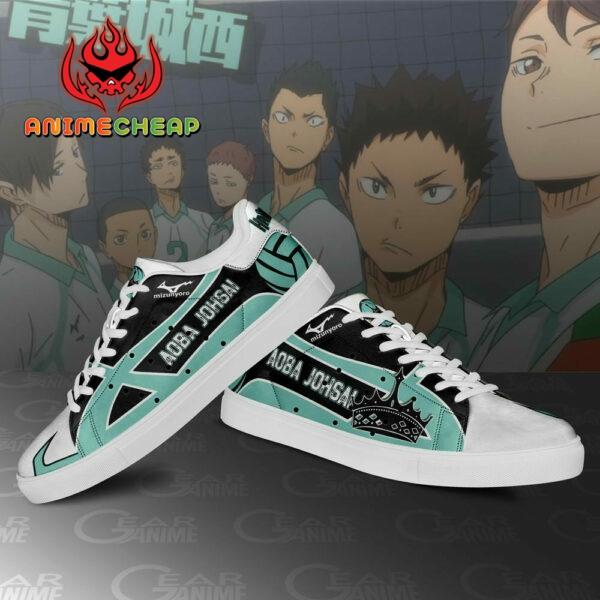 Aoba Johsai High Skate Shoes Haikyuu Anime Custom Sneakers SK10 4