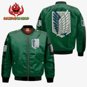 AOT Scout Regiment Uniform Hoodie Custom Attack On Titan Anime Shirts 9