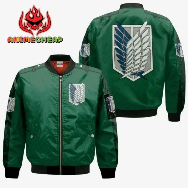 AOT Scout Regiment Uniform Hoodie Custom Attack On Titan Anime Shirts 4
