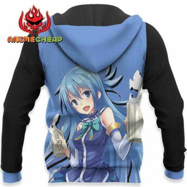 Aqua KonoSuba Hoodie Anime Jacket Shirt 5