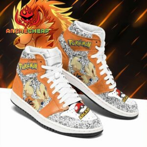 Arcanine Shoes Custom Anime Pokemon Sneakers 4