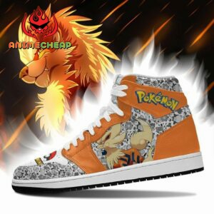 Arcanine Shoes Custom Anime Pokemon Sneakers 5