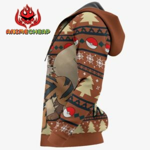 Arcanine Ugly Christmas Sweater Custom Anime Pokemon XS12 9