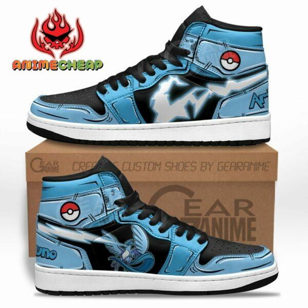 Articuno Shoes Custom Pokemon Anime Sneakers 1