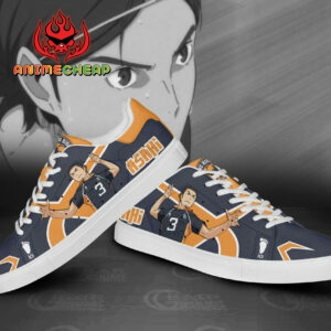 Asahi Azumane Skate Shoes Custom Haikyuu Anime Sneakers 6