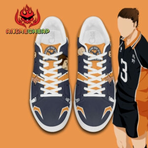 Asahi Azumane Skate Shoes Custom Haikyuu Anime Sneakers 7