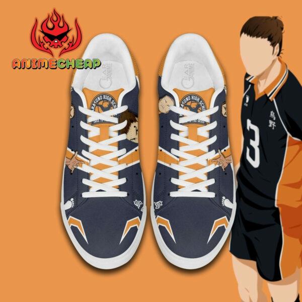 Asahi Azumane Skate Shoes Custom Haikyuu Anime Sneakers 4