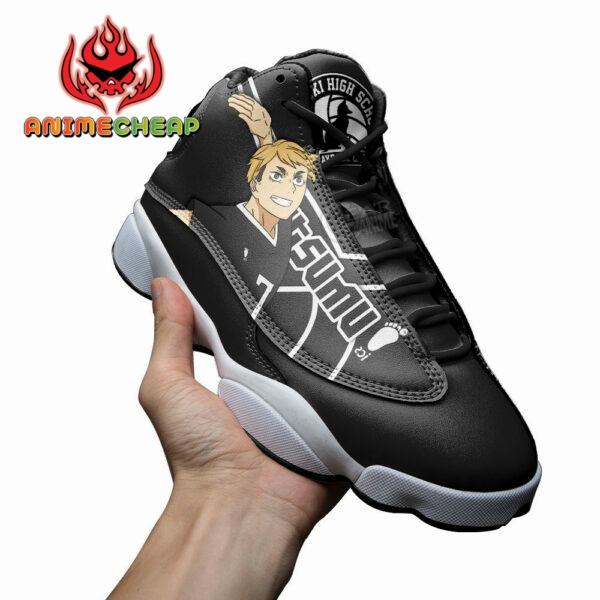 Atsumu Miya JD13 Shoes Haikyuu Custom Anime Sneakers for Otaku 3