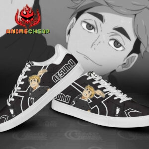 Atsumu Miya Skate Shoes Custom Haikyuu Anime Sneakers 6