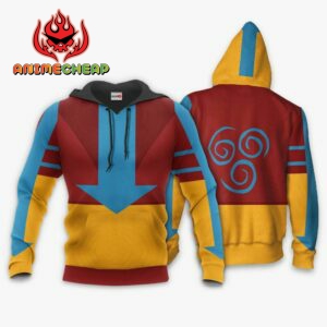 Avatar The Last Airbender Hoodie Custom Air Nation Uniform Anime Shirt 8