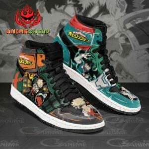 Bakugo And Deku Shoes Custom My Hero Academia Anime Sneakers 5