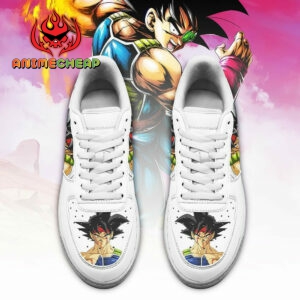 Bardock Air Shoes Custom Anime Dragon Ball Sneakers Simple Style 4