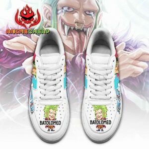 Bartolomeo Air Shoes Custom Anime One Piece Sneakers 4