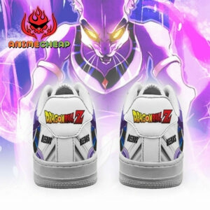 Beerus Air Shoes Custom Anime Dragon Ball Sneakers Simple Style 5