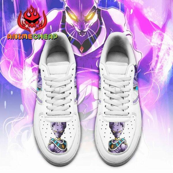 Beerus Air Shoes Custom Anime Dragon Ball Sneakers Simple Style 2