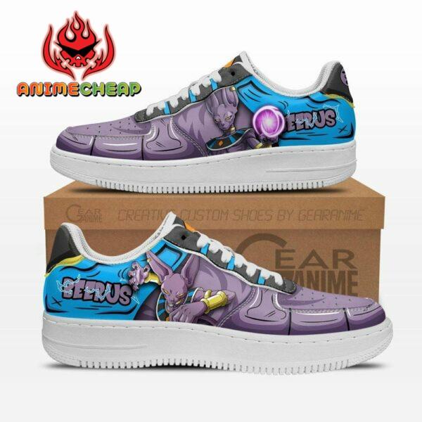Beerus Air Shoes Custom Anime Dragon Ball Sneakers 1