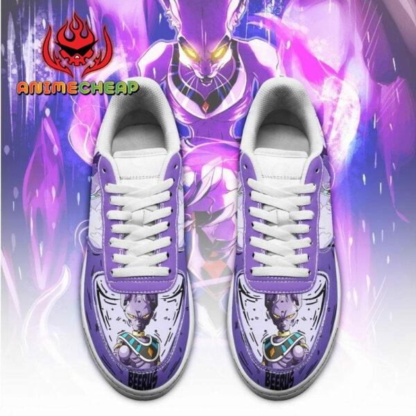 Beerus Shoes Custom Dragon Ball Anime Sneakers Fan Gift PT05 2