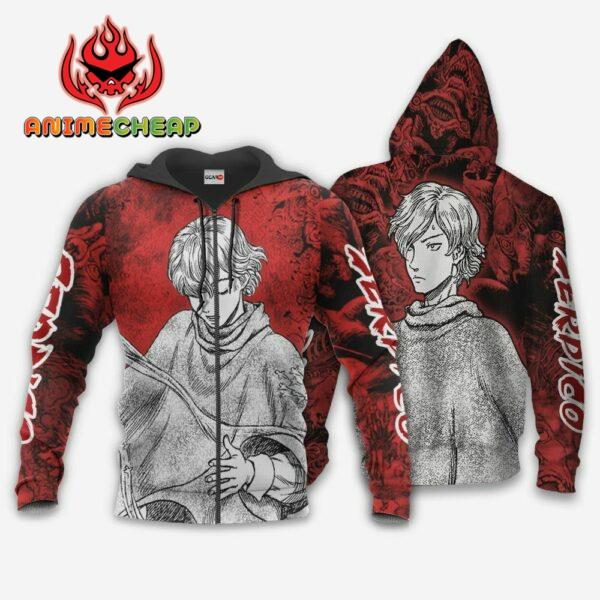 Berserk Serpico Hoodie Custom Berserk Anime Clothes 1