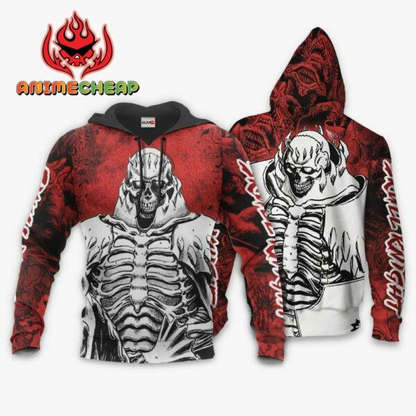 Berserk Skull Knight Shirt Custom Berserk Anime Hoodie 3