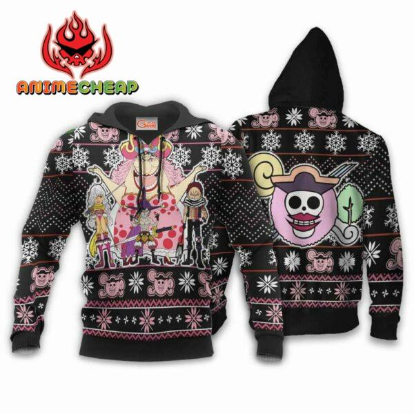 Big Mom Pirates Ugly Christmas Sweater Custom Anime One Piece XS12 3
