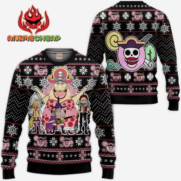 Big Mom Pirates Ugly Christmas Sweater Custom Anime One Piece XS12 1