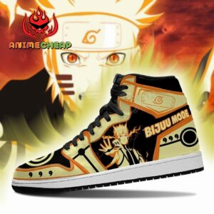 Bijuu Mode Shoes Nine-Tails Chakra Custom Anime Sneakers 7