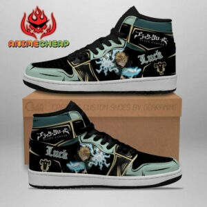 Black Bull Luck Voltia Shoes Black Clover Anime Sneakers 5