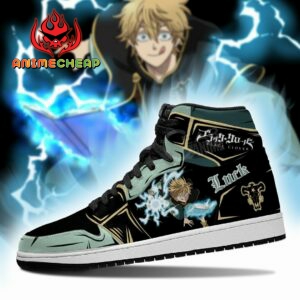 Black Bull Luck Voltia Shoes Black Clover Anime Sneakers 6
