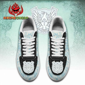 Black Clover Sneakers Magic Knights Squad Silver Eagle Shoes Anime 4