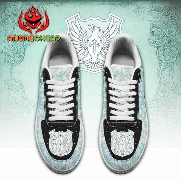 Black Clover Sneakers Magic Knights Squad Silver Eagle Shoes Anime 2